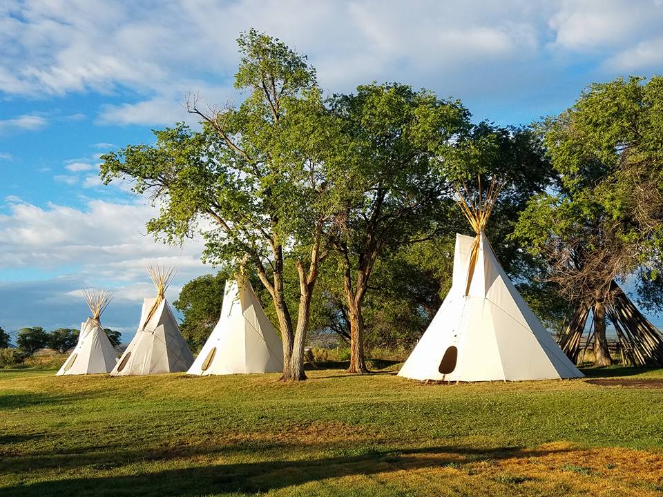 Earthworks Tipis