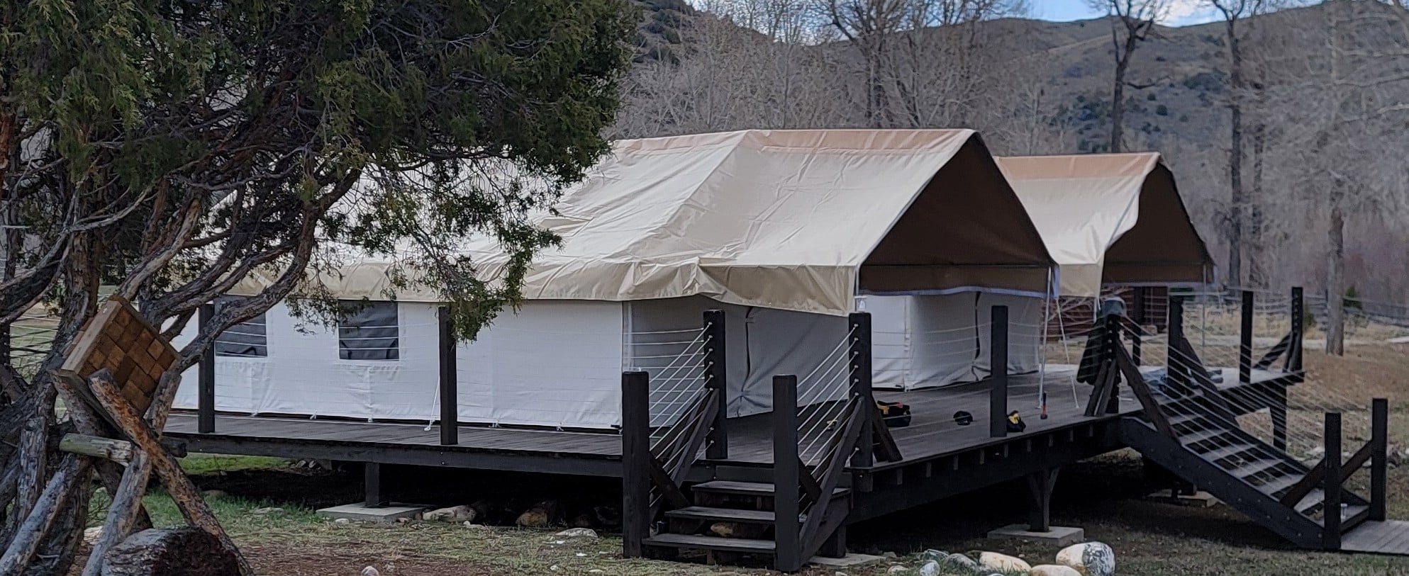 16x20 Platform Tent