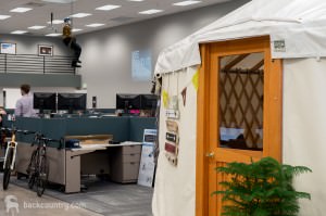 Backcountry CS Office in WestValley City, February, 2015